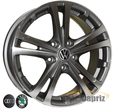 Диски Replica Skoda Z616 DGMF R15 W6.0 PCD5x112 ET47 DIA57.1